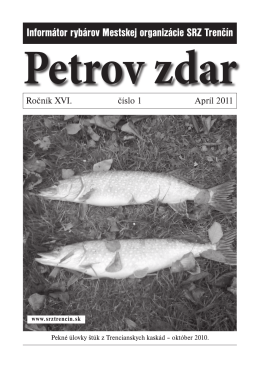 Petrov zdar 01/2011