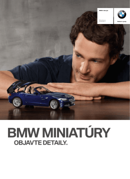 BMW MINIATÚRY