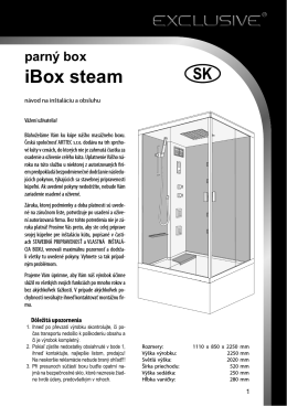 parný box iBox steam