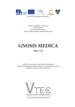 Číslo 2 - GNOSIS MEDICA