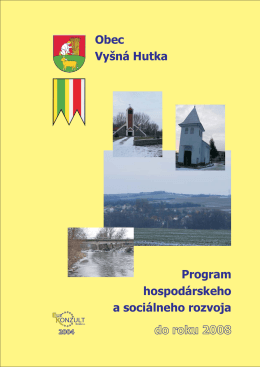 Program hospodárskeho a sociálneho rozvoja do roku 2008 Obec