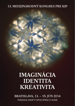 imaginácia identita kreativita - Slovenská psychoterapeutická