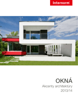 Akcenty architektúry 2013/14