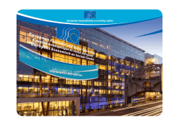 EÚ - EESC European Economic and Social Committee