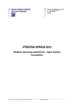 pdf, 952 kB Výročná správa 2012