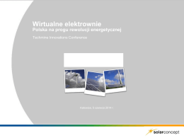 Wirtualne elektrownie - Polska na progu rewolucji