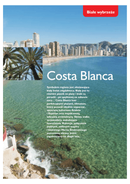 Hiszpania - Costa Blanca