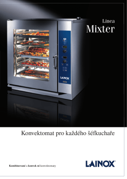 Prospekt konvektomat Lainox Mixter 2009 CZ