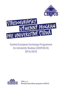 stredoeurópsky výmenný program pre univerzitné štúdiá