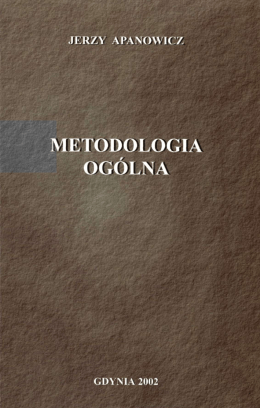 Metodologia ogolna.pdf - Wyższa Szkoła Administracji i Biznesu w