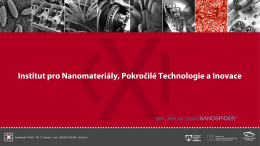 Centrum pro nanomateriály, pokročilé technologie a inovace