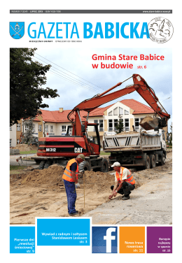 lipiec 2013 - Gmina Stare Babice