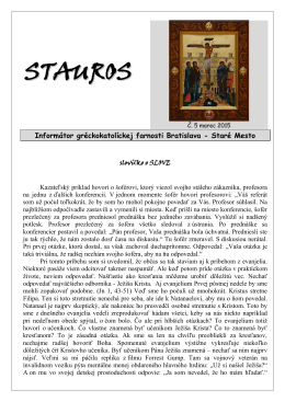 Stauros-2015-5 - Farnosť Bratislava Staré Mesto