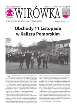 2013.12 Wirowka.pdf - MGOK Kalisz Pomorski