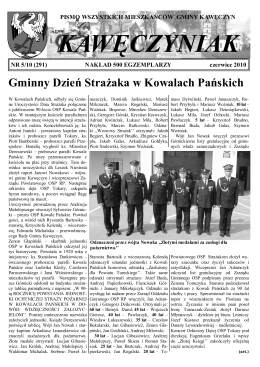 Kawęczyniak 5-2010.pdf - Kawęczyn, Urząd Gminy