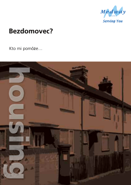 Bezdomovec? - Medway Council