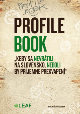 LEAF Profile Book