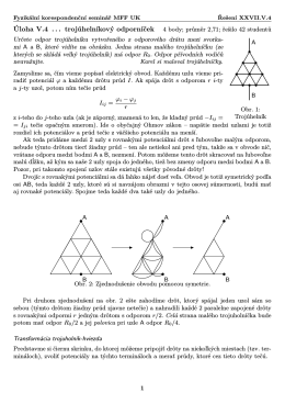 FYKOS, XXVII.V.4 trojúhelníkový odporníček