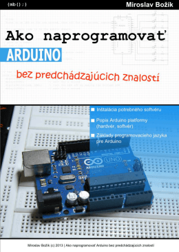 Ako naprogramovať Arduino