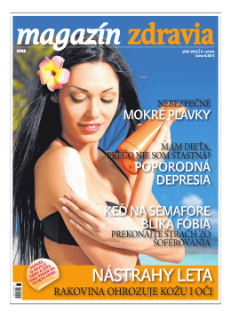 Jún 2013 - Magazín Zdravia