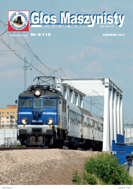 GM Nr 6/118 - Związek Zawodowy Maszynistów Kolejowych