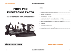 pro`s pro - TX-700
