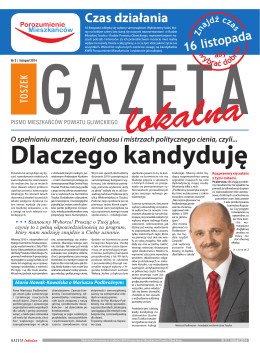 Toszek Gazeta Lokalna nr 3