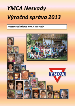 YMCA Nesvady Výročná správa 2013