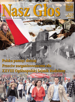 październik 2011 PDF - Miesięcznik Civitas Christiana