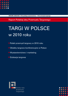 TaRgI w Polsce - Polska Izba Przemysłu Targowego