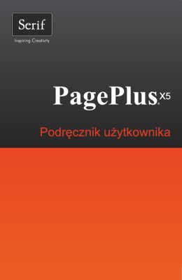 PagePlus X5 — podręcznik użytkownika