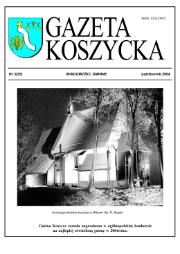 Gazeta Koszycka - pa.dziernik 2004
