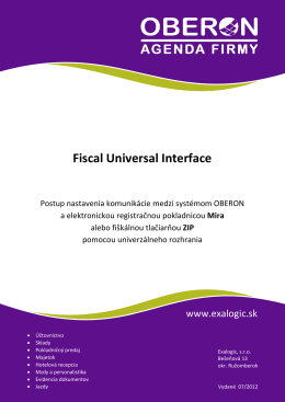 Fiscal Universal Interface