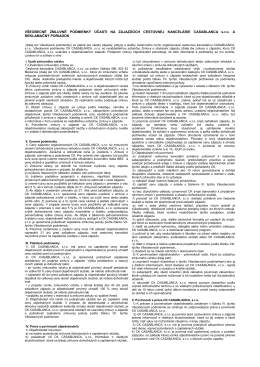 Všeobecné zmluvné podmienky (PDF)