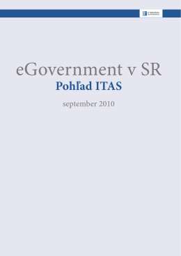 eGovernmt, PDF - IT Asociácia Slovenska