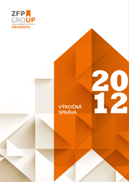 Výročná správa 2012 k stiahnutiu