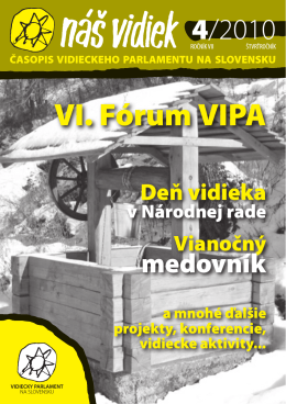 časopis v PDF - Vidiecky Parlament