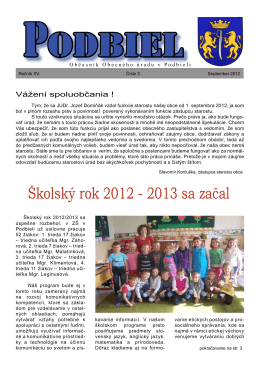 2012-3 - Obec Podbiel