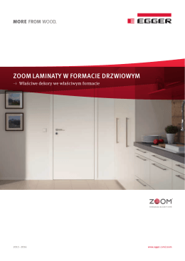 ZOOM Laminaty w formacie drzwiowym