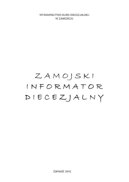 ZID 1(2012)oky poprPM222 - Diecezja Zamojsko