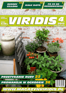 1 OKŁADKA - Magazyn Ogrodniczy VIRIDIS