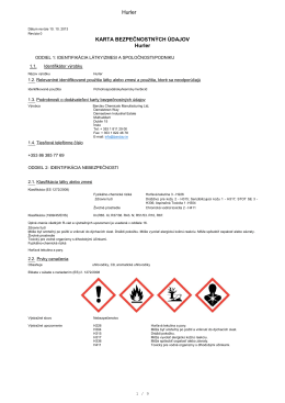 Hurler® MSDS - Barclay Chemicals
