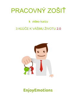PRACOVNÝ ZOŠIŤ - EnjoyEmotions.sk