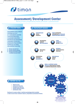 Assessment/Development Center