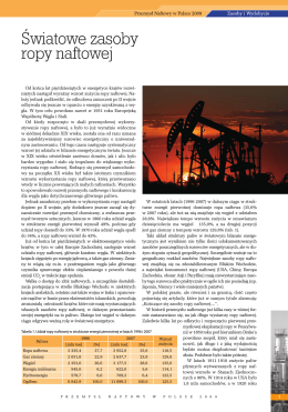 Światowe zasoby ropy naftowej prof. dr hab. inż. Roman Ney