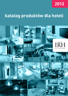 katalog produktów dla hoteli - Instytut Rynku Hotelarskiego