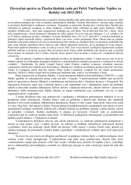 Záverečná správa za šk. rok 2012/2013 (PDF)