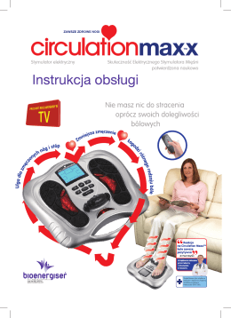Instrukcja obsługi Circulation Maxx