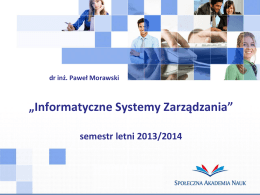 system - Paweł Morawski