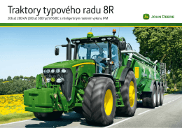 Traktory typového radu 8R